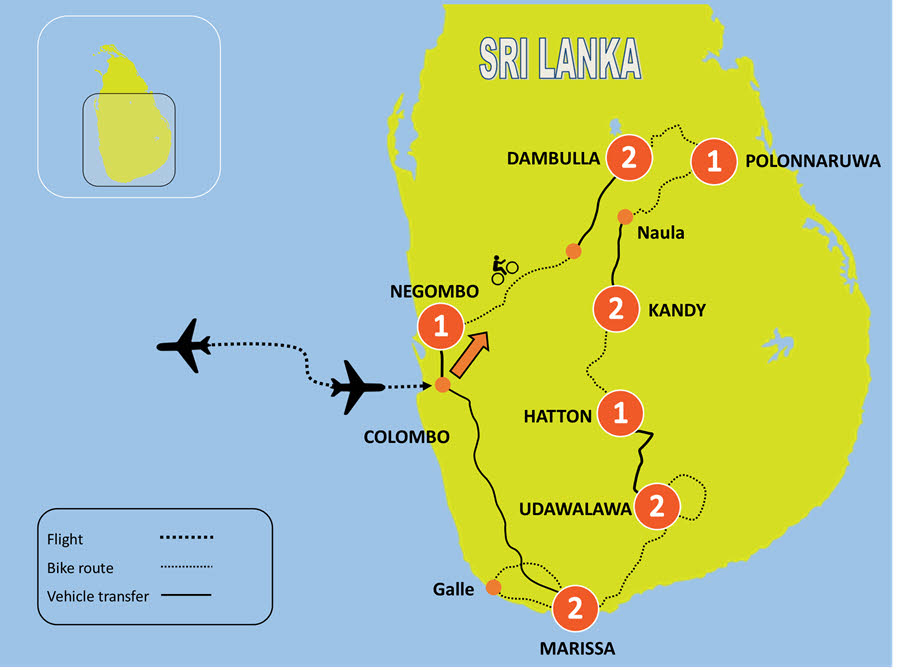 AMAZING SRI LANKA ON BIKE